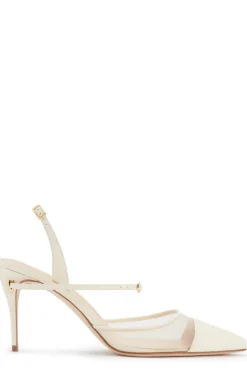 Vittorio 85 Mesh Slingback Pump