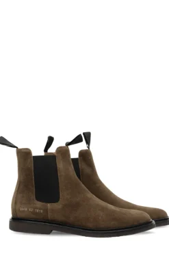 Waxed Suede Chelsea Boot