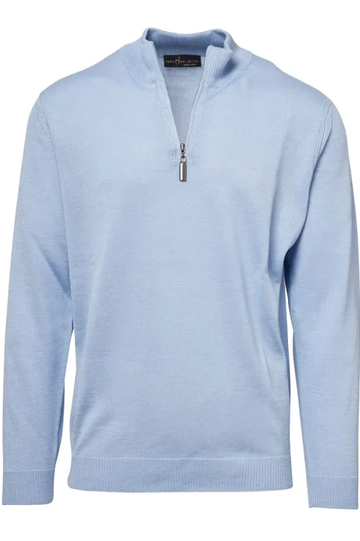 Zip Mock Sweater