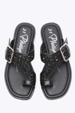 Z-Strap Macrame Sandal